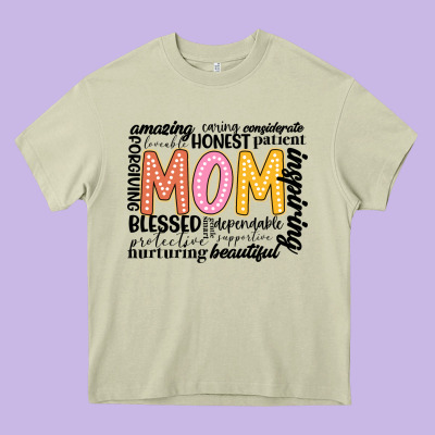 Mom Heavy Core Tee Designed By Jahusdesignshop