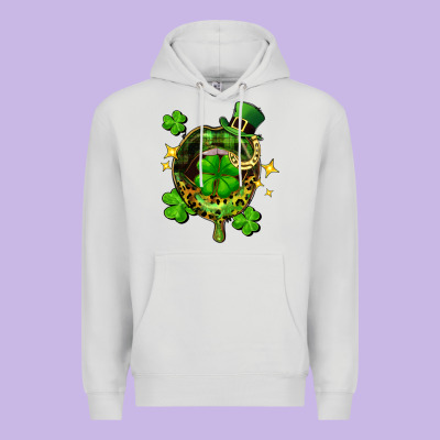 St. Patrick's Day Lip Premium Hoodie Designed By Fadigitalartstudio