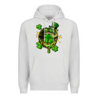 Dove Grey St. Patrick's Day lip Premium Hoodie - FaDigitalArtStudio