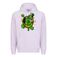 Lilac St. Patrick's Day lip Premium Hoodie - FaDigitalArtStudio