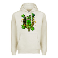 Oatmeal Heather St. Patrick's Day lip Premium Hoodie - FaDigitalArtStudio