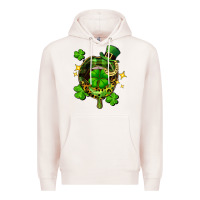 Pale Pink St. Patrick's Day lip Premium Hoodie - FaDigitalArtStudio