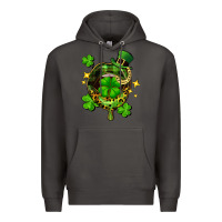 Smoke St. Patrick's Day lip Premium Hoodie - FaDigitalArtStudio