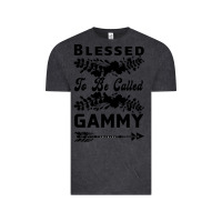 Vintage Black Blessed To Be Called Gammy Vintage Tee - Bettercallsaul
