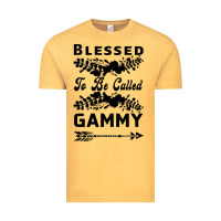Vintage Mustard Blessed To Be Called Gammy Vintage Tee - Bettercallsaul