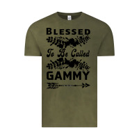 Vintage Olive Blessed To Be Called Gammy Vintage Tee - Bettercallsaul