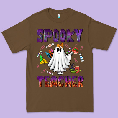 Spooky Teacher Premium Tee Designed By Nancycooperartshop