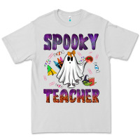 Dove Grey spooky teacher Premium Tee - NancyCooperArtShop