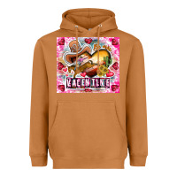 Meerkat Be Mine Valentine Heavyweight Hoodie - CowhideDigitalArt