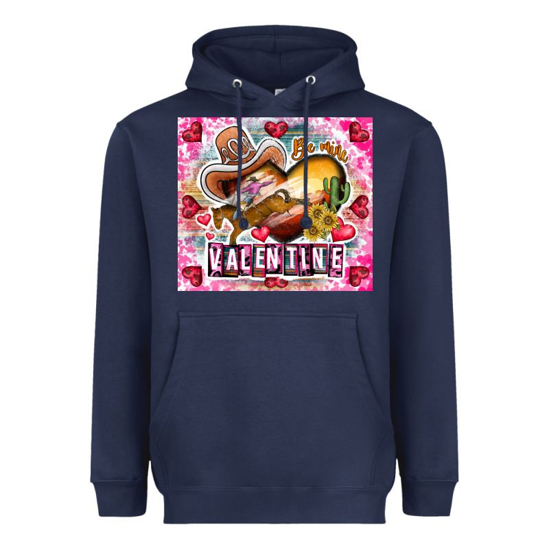 Be Mine Valentine Heavyweight Hoodie by CowhideDigitalArt | Teevron
