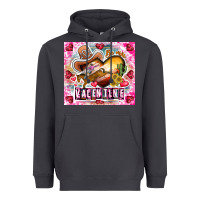 Smoke Be Mine Valentine Heavyweight Hoodie - CowhideDigitalArt