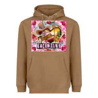 Toasted Coconut Be Mine Valentine Heavyweight Hoodie - CowhideDigitalArt