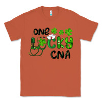 Copper St. Patrick's Day One Lucky Cna Classic Tee - RanaPortraitStore