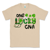 Mushroom St. Patrick's Day One Lucky Cna Classic Tee - RanaPortraitStore