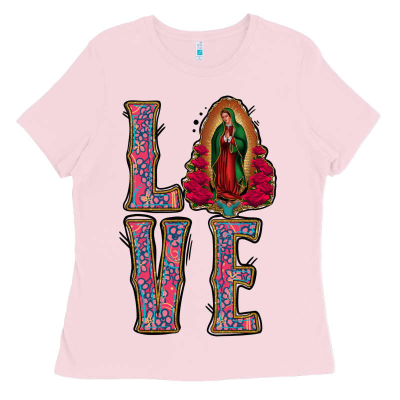 Love Lady Of Guadalupe Ladies Tee by Jasminsmagicworld | Teevron