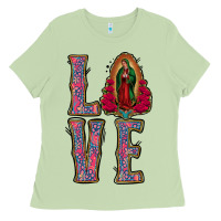 Matcha Love Lady Of Guadalupe Ladies Tee - Jasminsmagicworld