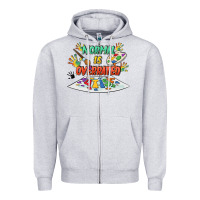 Heather Grey Normal Is Overrated Zipper Hoodie - FaDigitalArtStudio