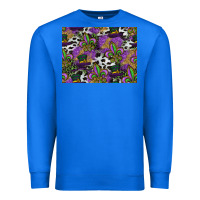 True Royal mardi gras celebration pattern Premium Sweatshirt - CowhideDigitalArt