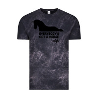 Cloud Black everybody's gotta horse neigh Vintage Tee - Bettercallsaul