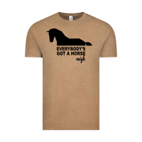 Vintage Coffee everybody's gotta horse neigh Vintage Tee - Bettercallsaul