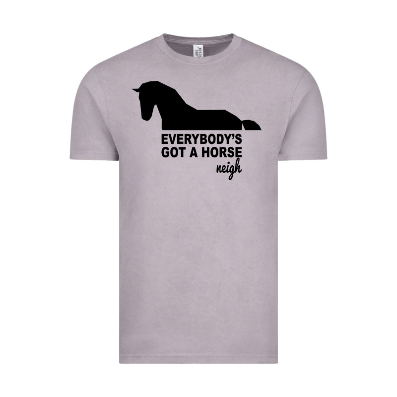 Everybody's Gotta Horse Neigh Vintage Tee by Bettercallsaul | Teevron