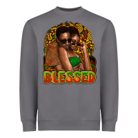 Storm Black couple blessed Heavyweight Sweatshirt - HowdyJamesFarm