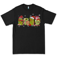 Black canned pickles christmas light Premium Tee - MaliasSmallBusiness