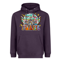 Plum just a little ray of pitch black Heavyweight Hoodie - CowhideDigitalArt