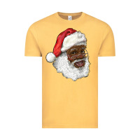 Vintage Mustard african american santa Vintage Tee - RanaPortraitStore