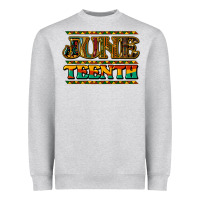 Heather Grey Juneteenth Heavyweight Sweatshirt - HowdyJamesFarm
