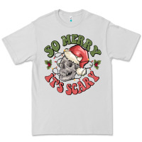 Dove Grey so merry it's scary Premium Tee - MaliasSmallBusiness