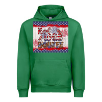 Emerald red white boujee Urban Hoodie - Artiststas