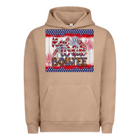 Pigment Burro red white boujee Urban Hoodie - Artiststas