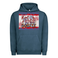 Pigment Midnight Navy red white boujee Urban Hoodie - Artiststas