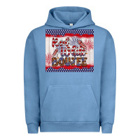 Pigment Pebble Blue red white boujee Urban Hoodie - Artiststas