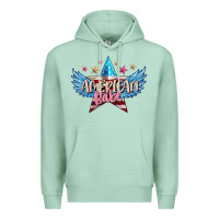 Seafoam American babe Premium Hoodie - FaDigitalArtStudio