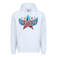 White American babe Premium Hoodie - FaDigitalArtStudio