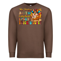 Chestnut thanksgiving turkey humor Premium Sweatshirt - CowhideDigitalArt