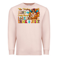 Pale Pink thanksgiving turkey humor Premium Sweatshirt - CowhideDigitalArt