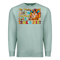 Seafoam thanksgiving turkey humor Premium Sweatshirt - CowhideDigitalArt