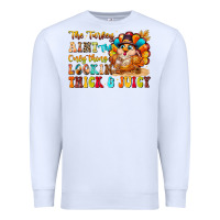 White thanksgiving turkey humor Premium Sweatshirt - CowhideDigitalArt