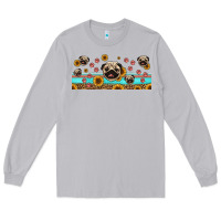 Moon Dust western pug dogs Long Sleeve Tee - Jasminsmagicworld
