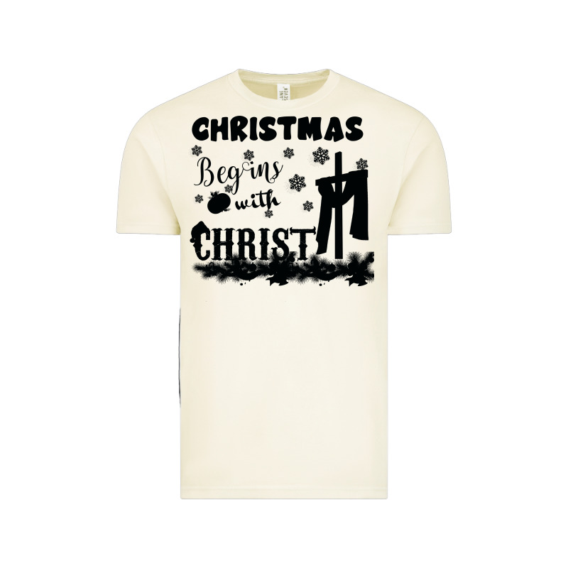Christmas Begins With Christ Vintage Tee by Bettercallsaul | Teevron