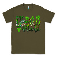 Army Green st. patrick's day one lucky mama Classic Tee - RanaPortraitStore
