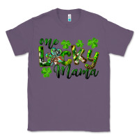 Lavender st. patrick's day one lucky mama Classic Tee - RanaPortraitStore