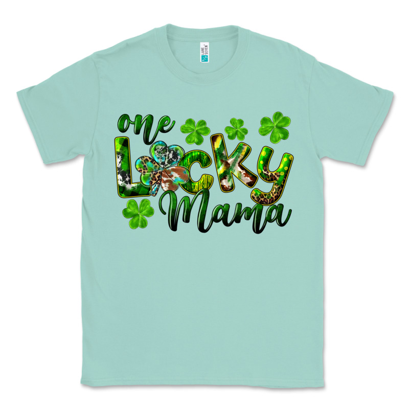 St. Patrick's Day One Lucky Mama Classic Tee by RanaPortraitStore | Teevron