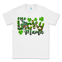 White st. patrick's day one lucky mama Classic Tee - RanaPortraitStore