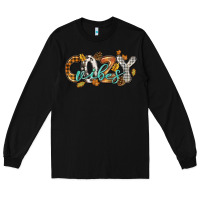 Black Cozy vibes Long Sleeve Tee - NancyCooperArtShop