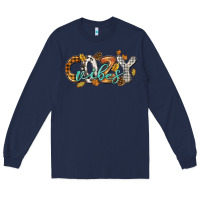 Navy Cozy vibes Long Sleeve Tee - NancyCooperArtShop