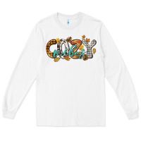White Cozy vibes Long Sleeve Tee - NancyCooperArtShop